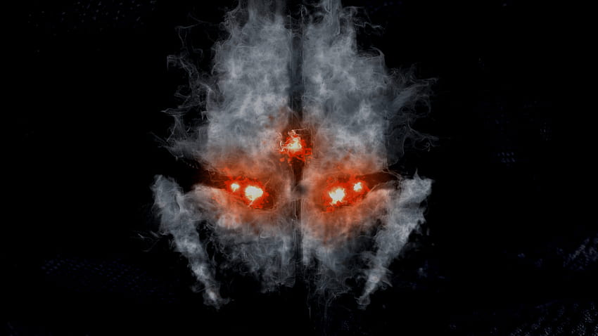 COD: Ghosts Extinction Logo Full Bakgrund と Bakgrund、タラの幽霊 高画質の壁紙
