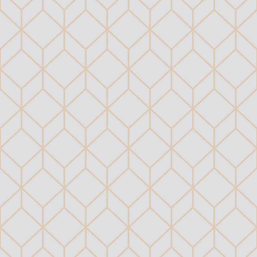 Graham & Brown Myrtle Geo Grey and Rose Gold Removable, museum of gold HD phone wallpaper