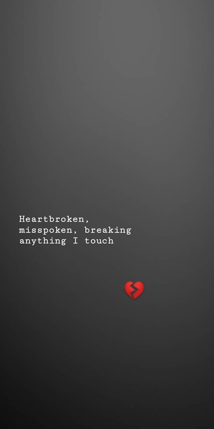 Heartbroken Aesthetic broken heart aesthetic HD phone wallpaper  Pxfuel