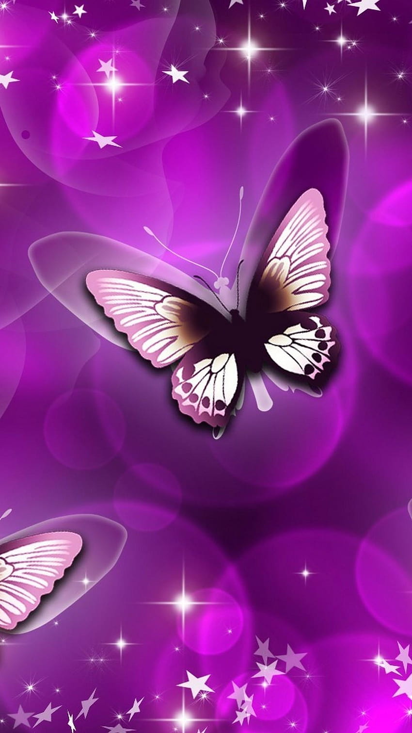 Android Purple Butterfly, purple android HD phone wallpaper | Pxfuel