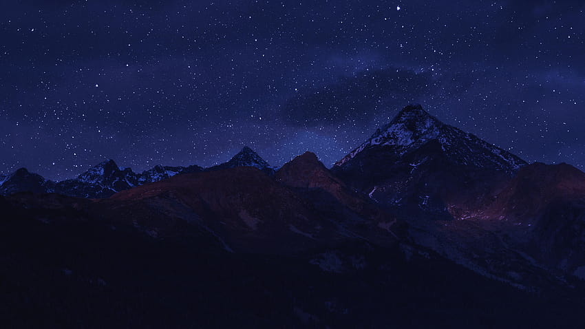 Gunung Siklus Siang dan Malam [4892x2752], siang malam Wallpaper HD