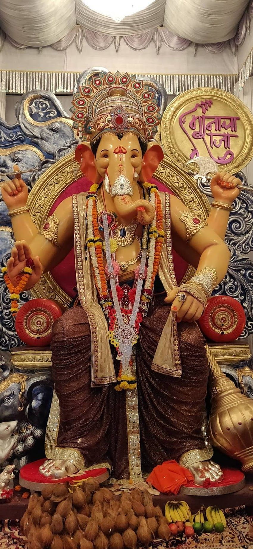Lord ganesha ultra for mobile and PC backgrounds, god ganpati mobile HD phone wallpaper