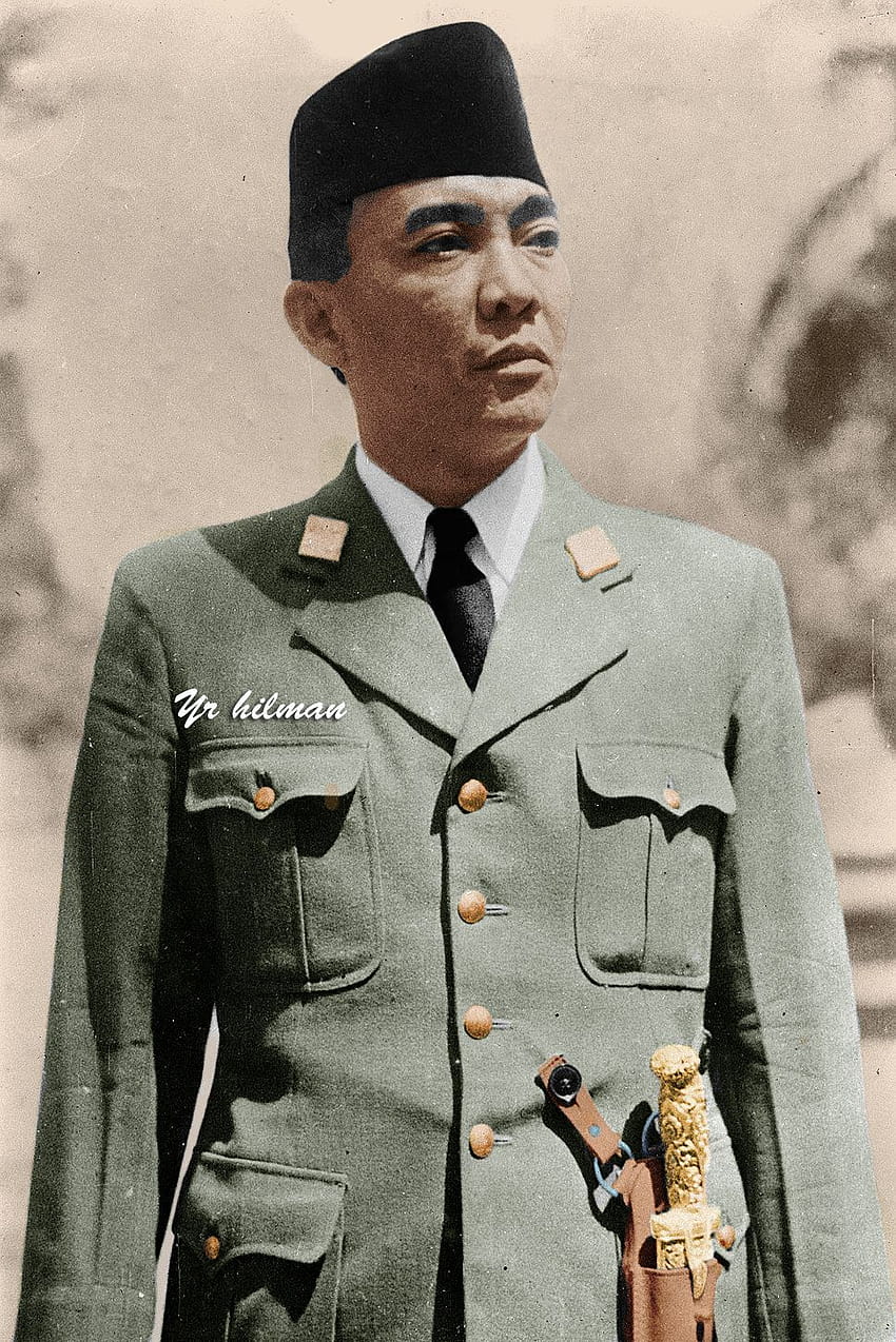 Presidente Soekarno 1947, sukarno Sfondo del telefono HD