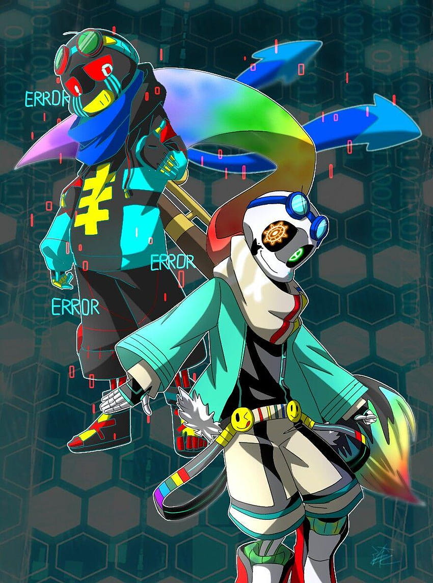 TK!Error & TK!Ink, ink x error HD phone wallpaper