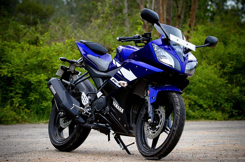 pic нови публикации: мотоциклет Yamaha R15 V2, r15 HD тапет