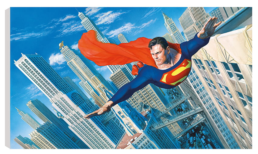 見て！ アップ・イン・ザ・スカイ!、アレックス・ロス・スーパーマン 高画質の壁紙