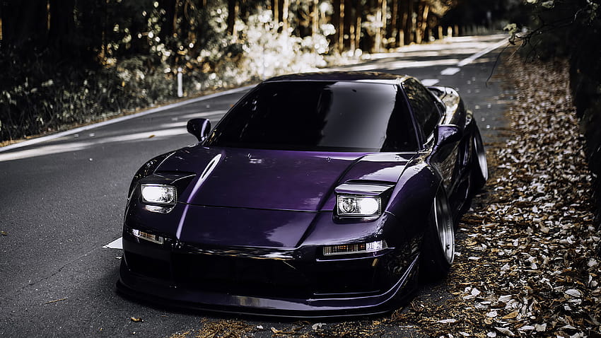 Honda Acura Nsx Purple Colour Modified , Cars, Backgrounds, and, 1991 acura nsx HD wallpaper
