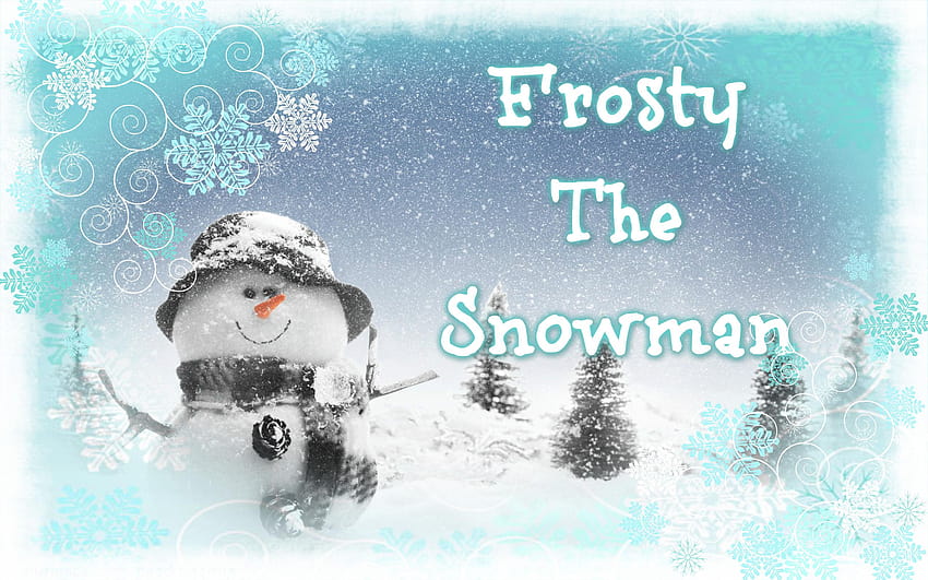 Frosty The Snowman , and for Facebook, frosty christmas morning HD wallpaper