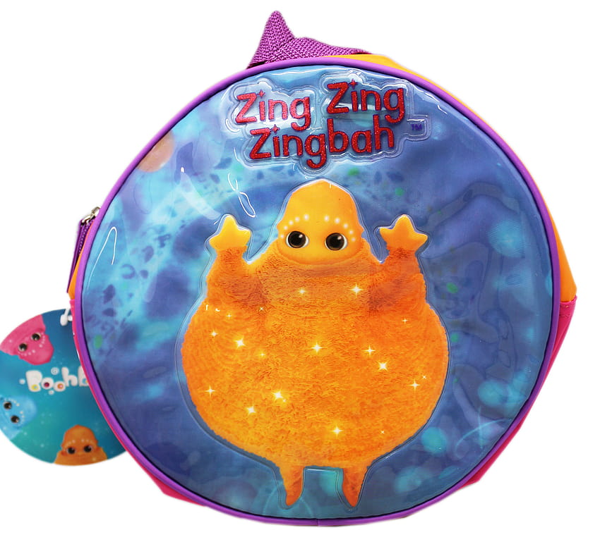 Boohbah Zing Zing Zingbah Hot Pink Mini Toy Back Bag HD wallpaper