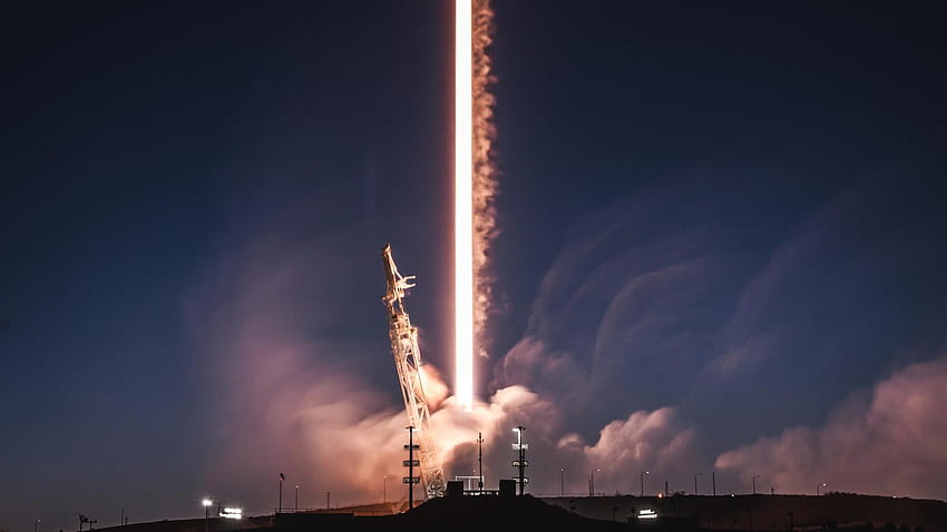 Elon Musk's SpaceX has launched its 50th Falcon 9 rocket to orbit, spacex launch HD wallpaper