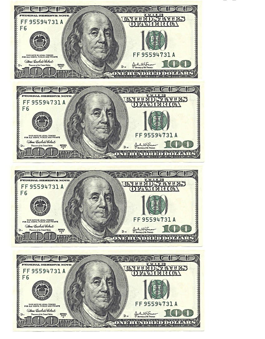 Jadalne banknoty 100-dolarowe Wykaszarki do ciast, banknot 100-dolarowy Tapeta na telefon HD
