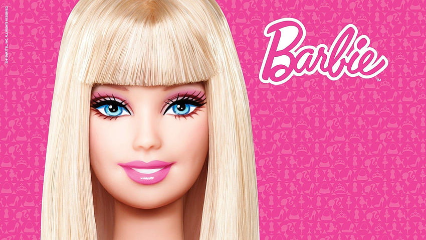 komputer barbie Wallpaper HD