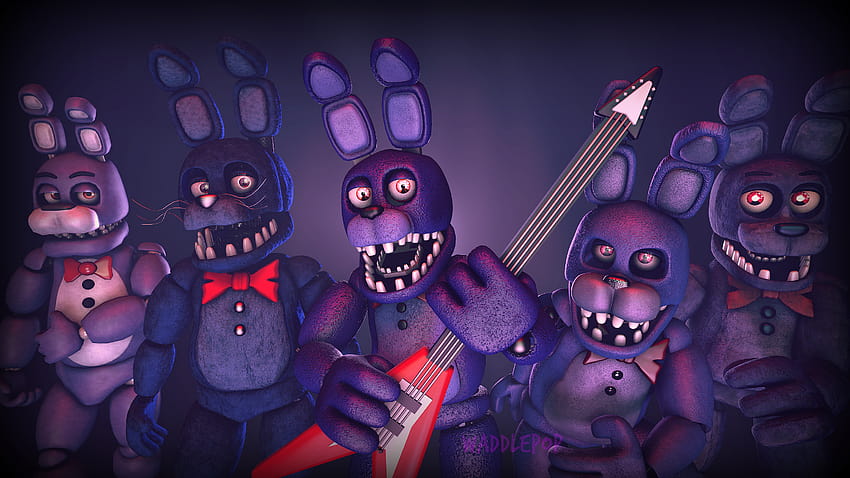 Unwithered Bonnie Generations SPEEDART By Witheredfnaf HD Wallpaper Pxfuel