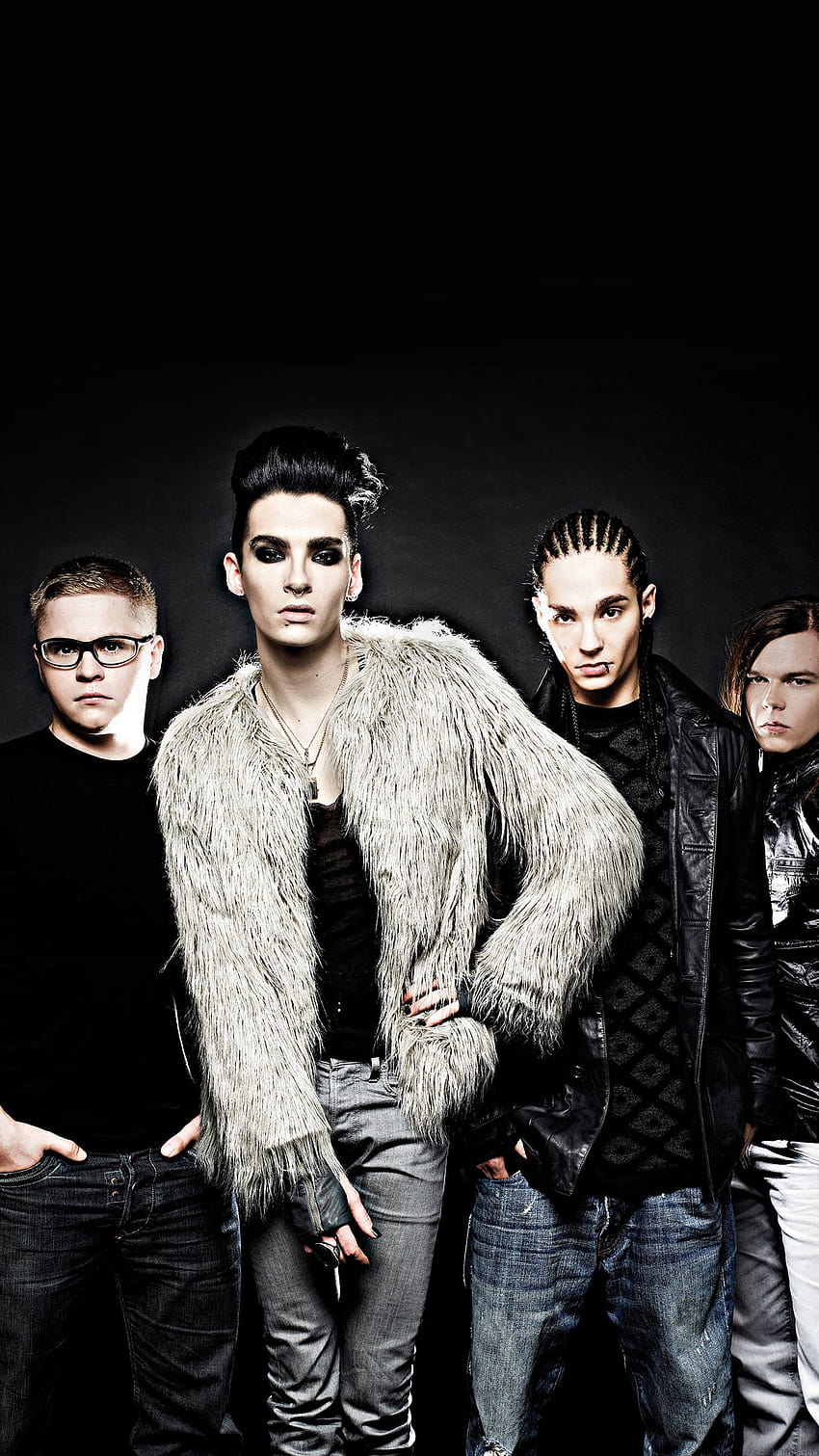 Tokio Hotel Music Pop Rock Band Android, Pelzband HD-Handy-Hintergrundbild
