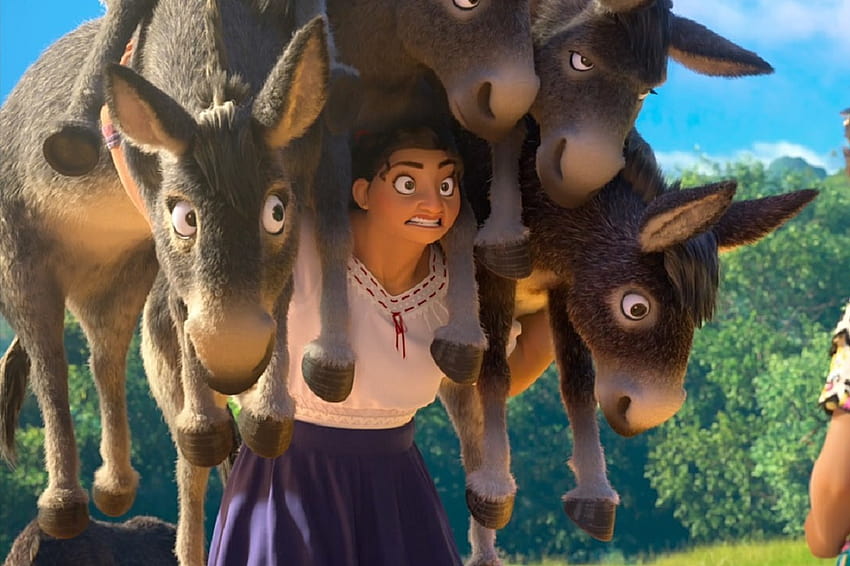 15 myśli, które miałem podczas oglądania Disneya, urocza Luisa Encanto Tapeta HD