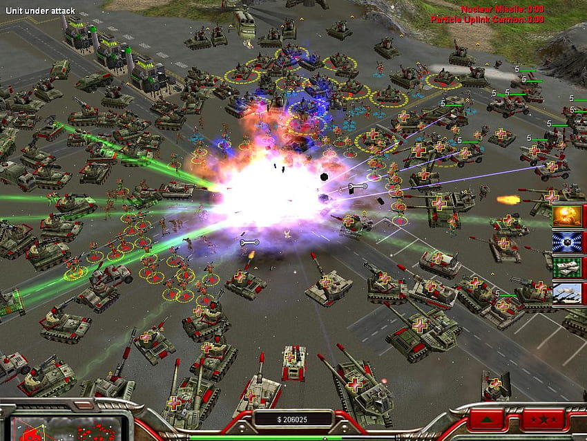 Command & Conquer Generals: Zero Hour, commandez et conquérez des généraux Fond d'écran HD
