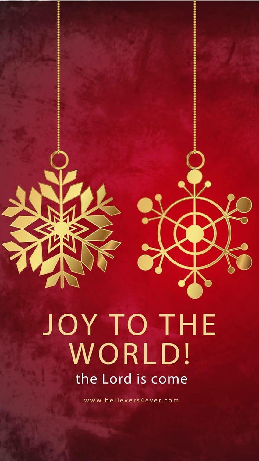 Joy to the World The Lord has come Let earth receive her King! HD phone wallpaper
