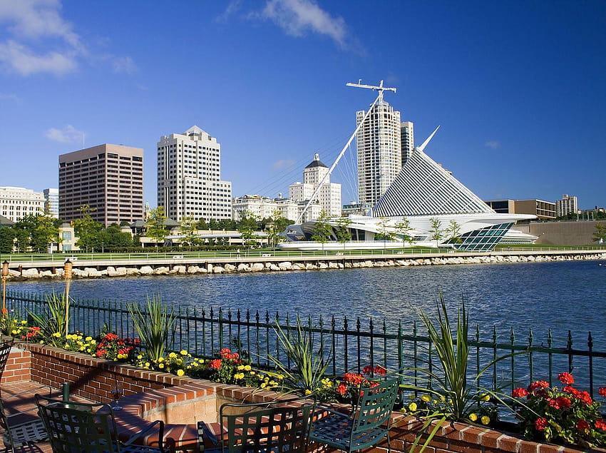 Milwaukee und Milwaukee-Stadt HD-Hintergrundbild