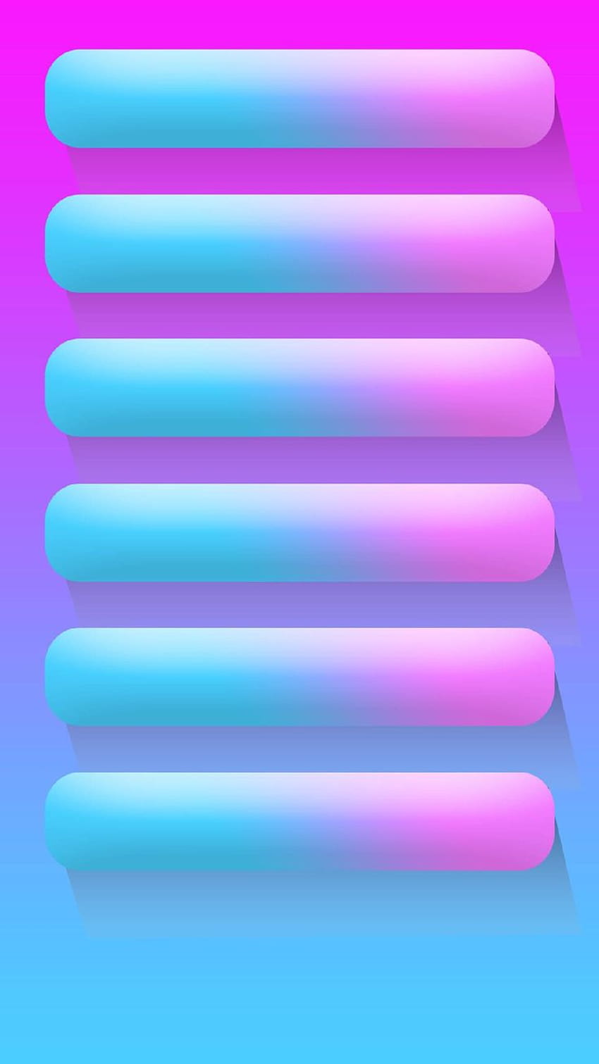 ↑↑タップしてアプリをゲット！ シェルフ シンプル グラデーション ブルー パープル 明るい ミニマル オムブレ…、アプリ シェルフ HD電話の壁紙