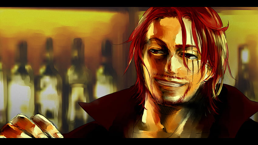 Red Haired Shanks One Piece Anime Backgrounds [1600x1040] for your , Mobile & Tablet HD wallpaper