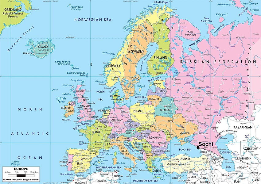Sochi haritası, Rusya haritası HD duvar kağıdı