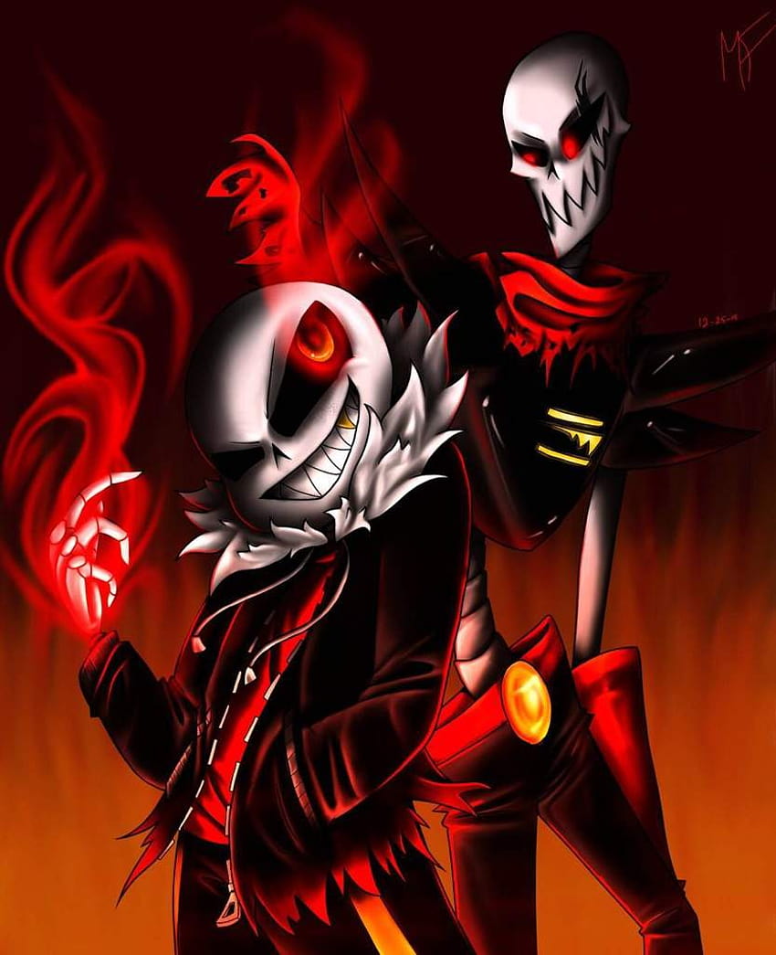 Underfell posted by Sarah Cunningham, underfell papyrus HD phone wallpaper