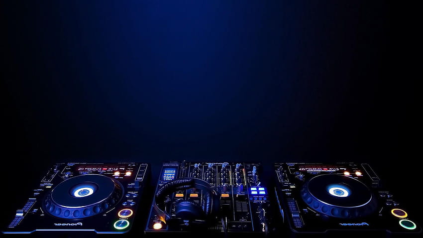 Pioneer DJ auf Dog, DJ-Decks HD-Hintergrundbild