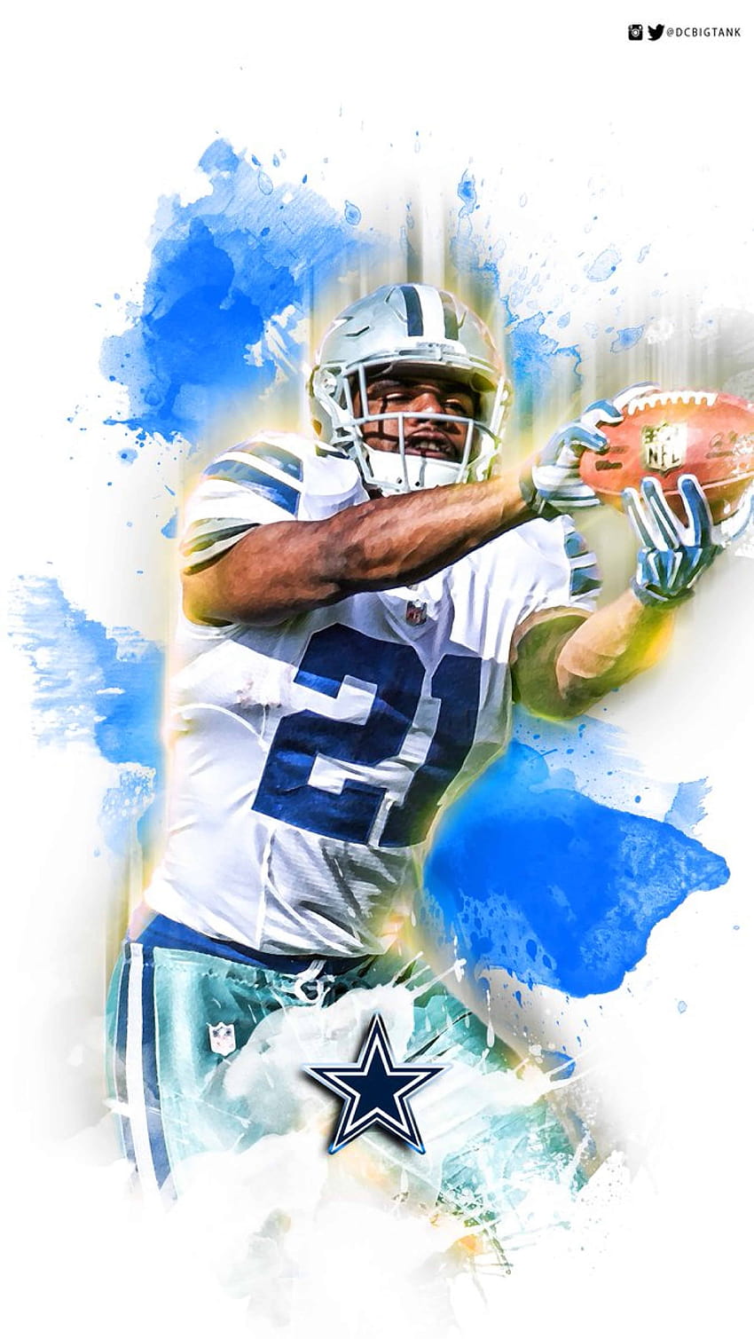 Cowboys Ezekiel Elliott Wallpapers - Wallpaper Cave