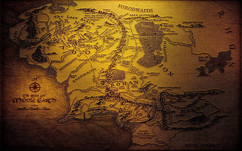 Middle Earth, lord of the rings HD wallpaper