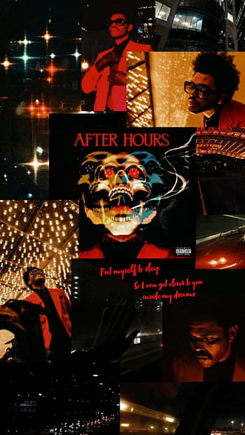 Download The Weeknd After Hours Collage Wallpaper  Wallpaperscom