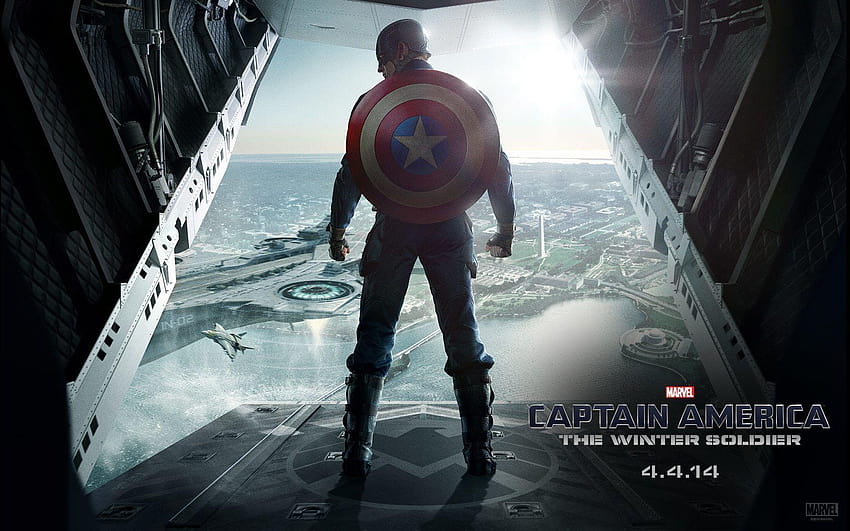 79 Captain America: Der Wintersoldat, Captain America HD-Hintergrundbild