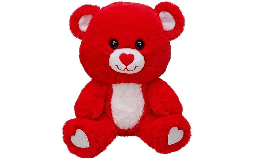 Cute red teddy bear wide new and, cute teddy bears for mobile HD ...