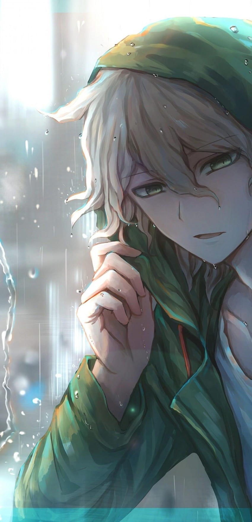 1080x2240 Komaeda Nagito, Danganronpa 2, Anime, hoodie anime boy HD phone  wallpaper | Pxfuel