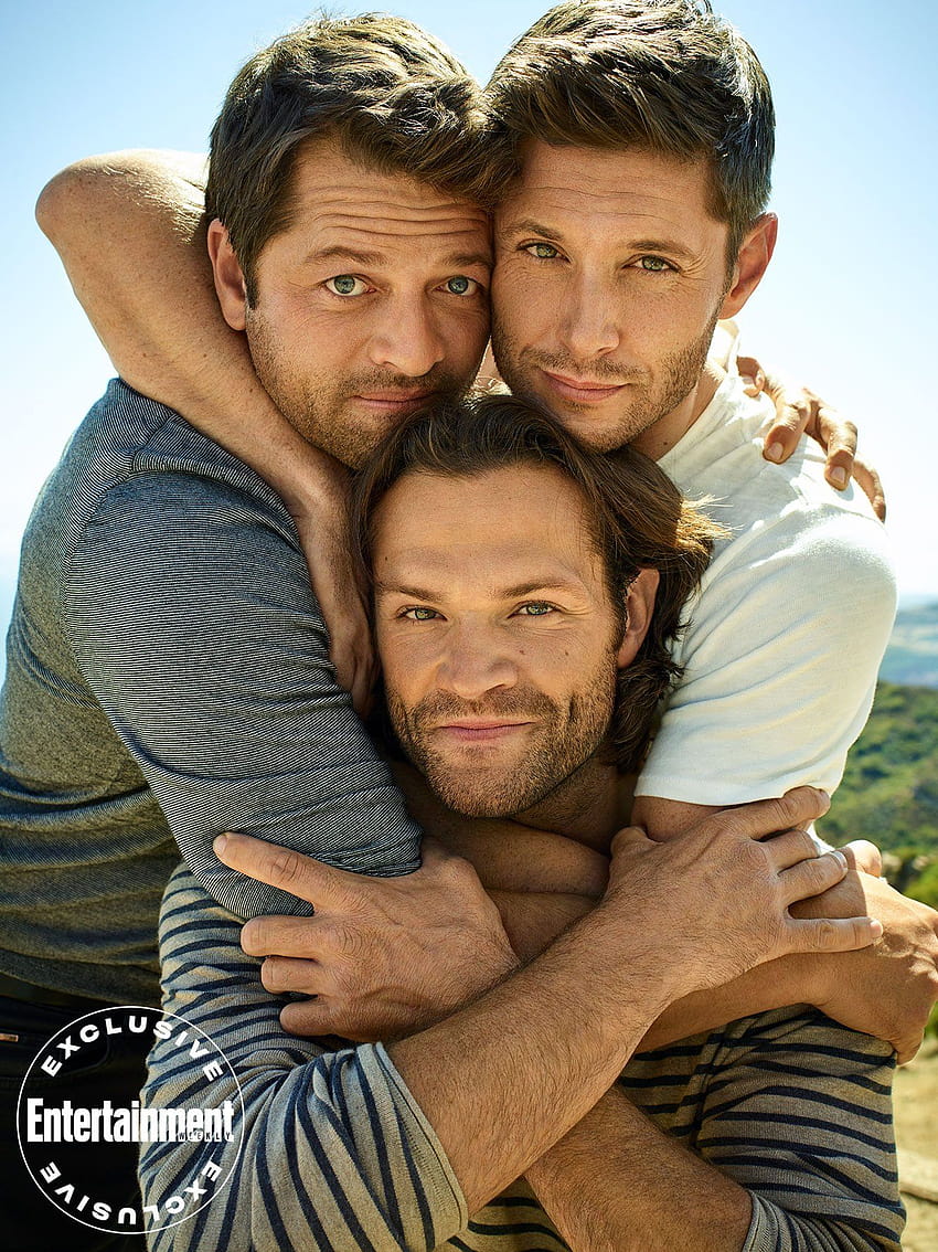 Entertainment Weekly Releases New with 'Supernatural' Stars, misha collins and jensen ackles HD phone wallpaper