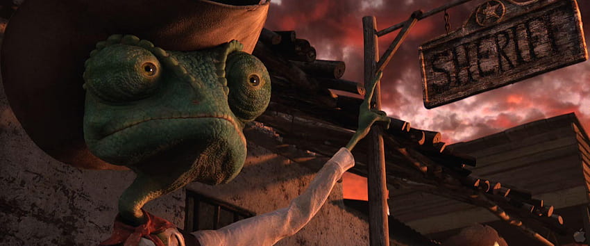 Desktop Wallpaper Rango Animated Movie Lizard Art Hd Image Picture  Background Bdbue