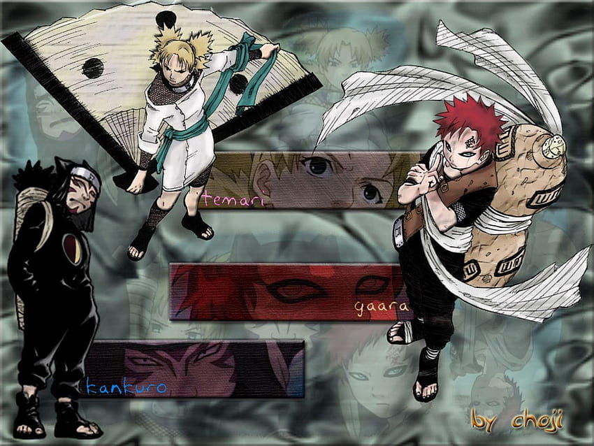 Gaara, shippuden, naruto, tattoo, HD wallpaper