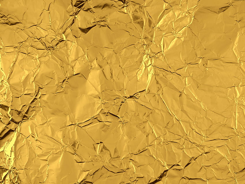 Gold Foil Texture Ultra, golden texture HD wallpaper