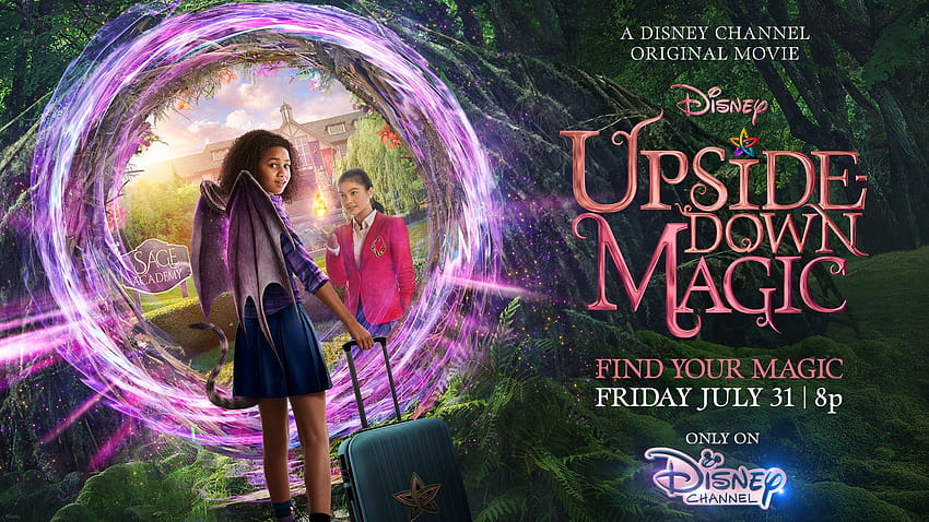 Exclusive: Meet the Cast of Disney's, upside down magic movie HD ...