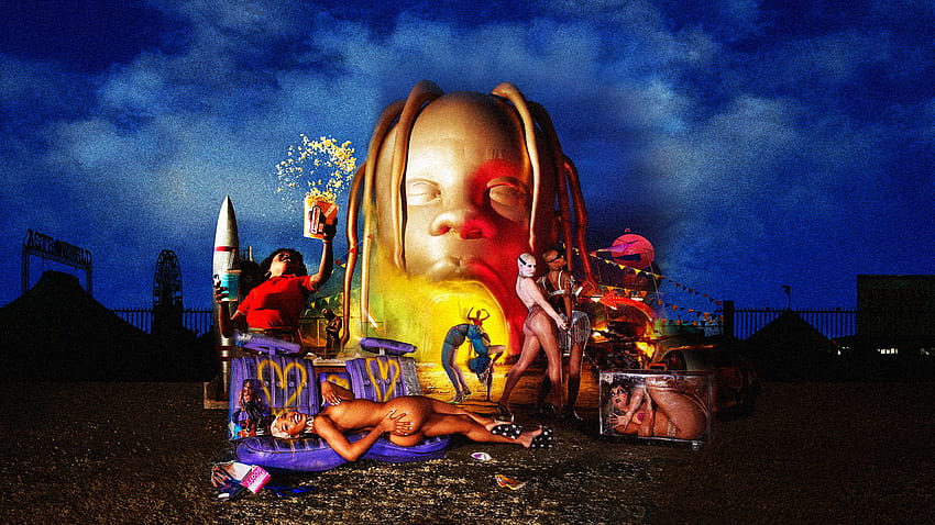 Travis Scott Astroworld posted by Zoey Johnson, astroworld aesthetic HD wallpaper