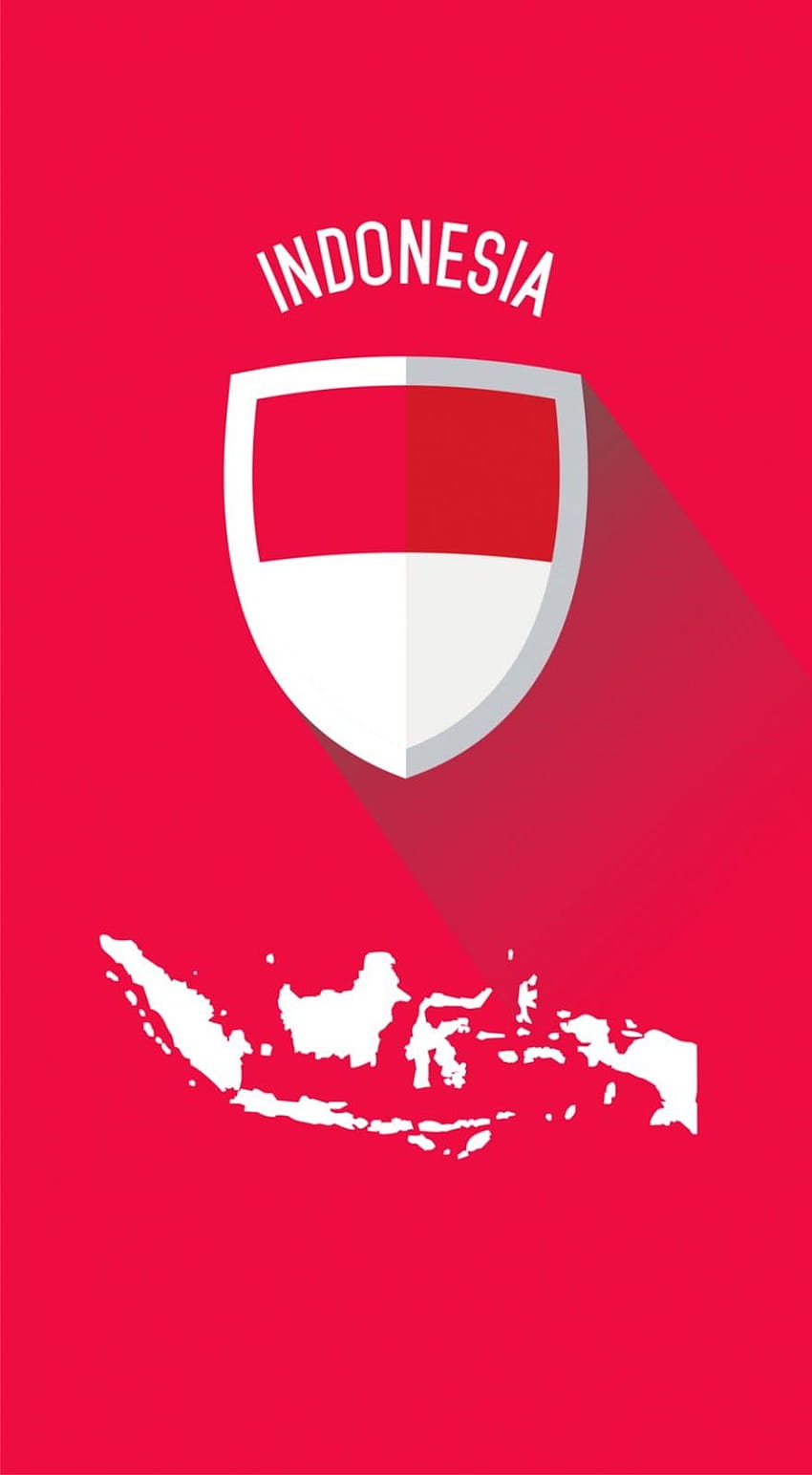 Indonesia Flag posted by Zoey Cunningham, indonesia map HD phone wallpaper
