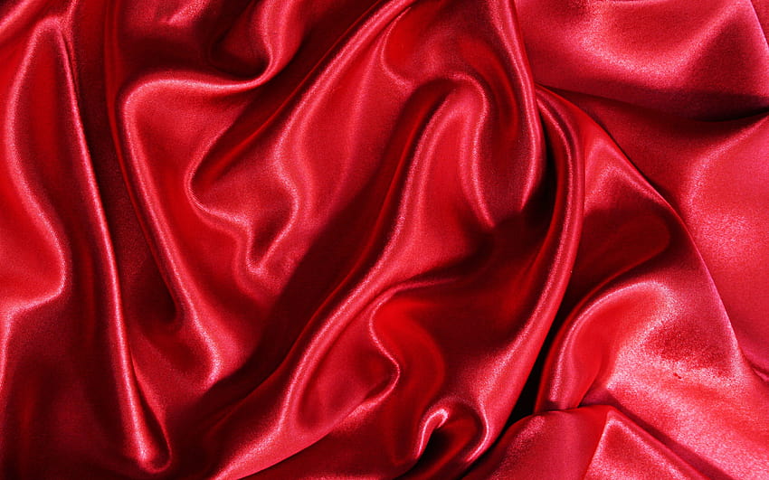 Red silk, blue fabric texture, silk, red, satin HD wallpaper | Pxfuel