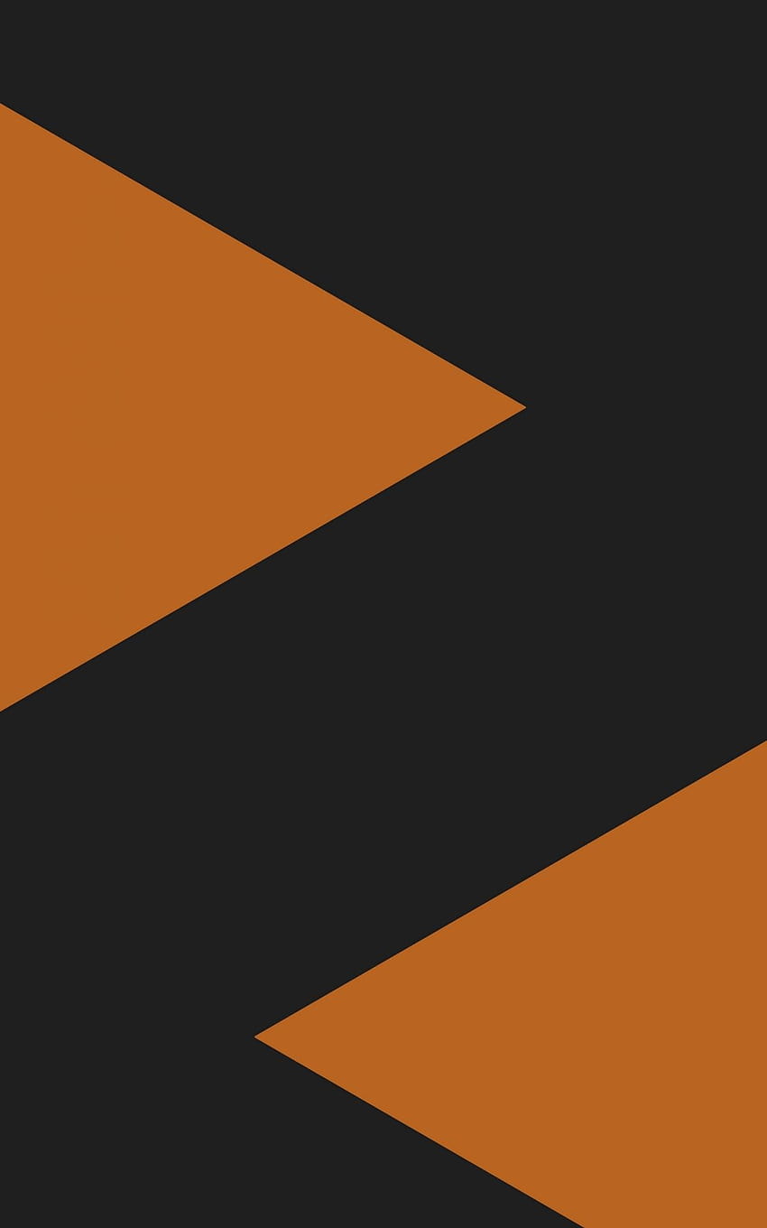 1440x2560 triangles geometry minimalism [1440x2560] for your , Mobile & Tablet, minimalist black and orange HD phone wallpaper