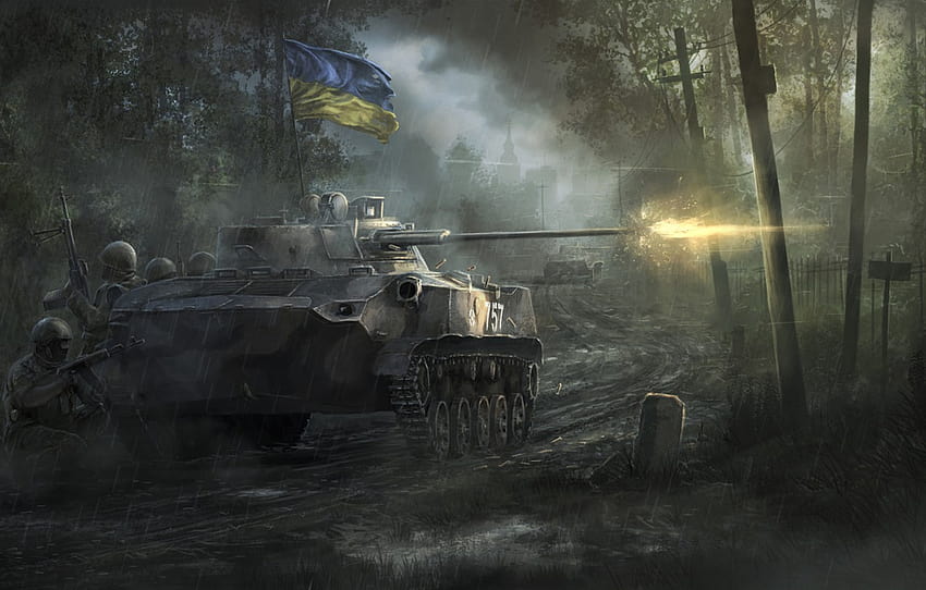 war, Ukraine, shots, BMD, ukraine war HD wallpaper
