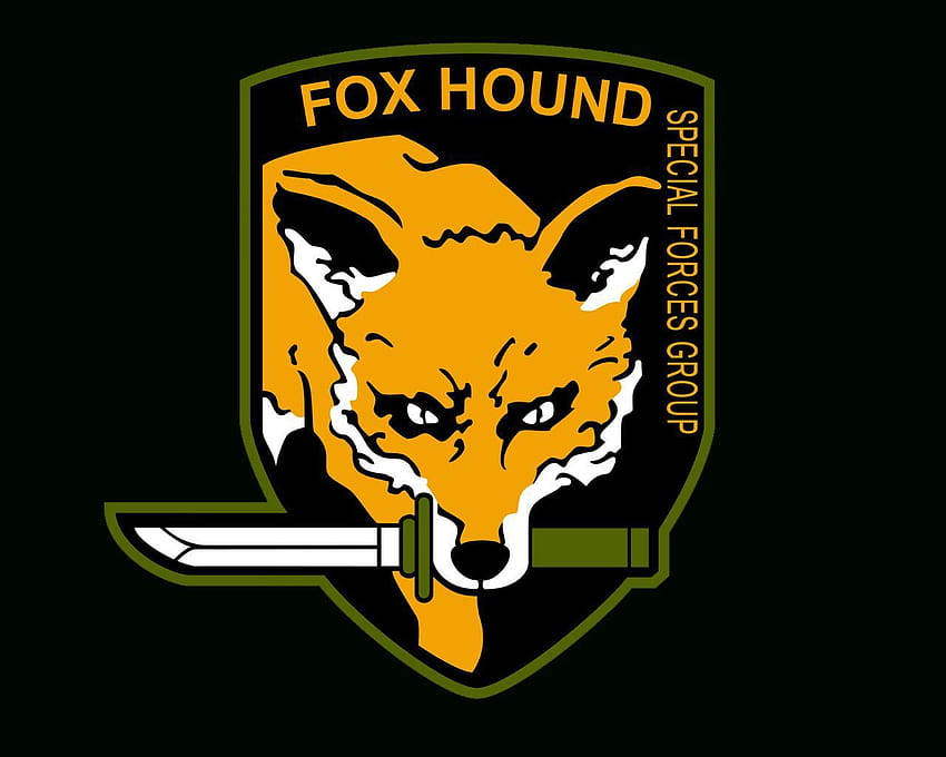 Logotipos Foxhound, logotipo papel de parede HD