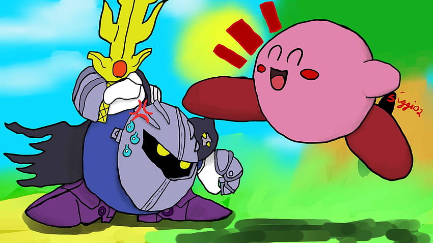 Meta knight and kirby HD wallpapers | Pxfuel