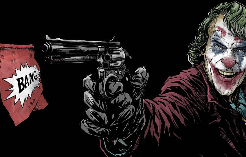 Seni, Joker, Ilustrasi, Joaquin Phoenix, Digital 2D, joaquin phoenix joker Wallpaper HD