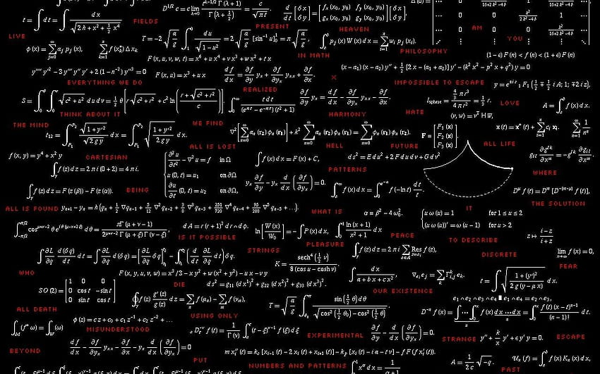 Mathematik HD-Hintergrundbild