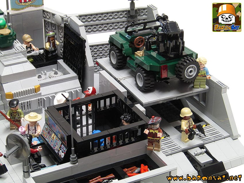 CENTRO DE COMANDO LEGO JOE HQ 07, sede de gi joe fondo de pantalla