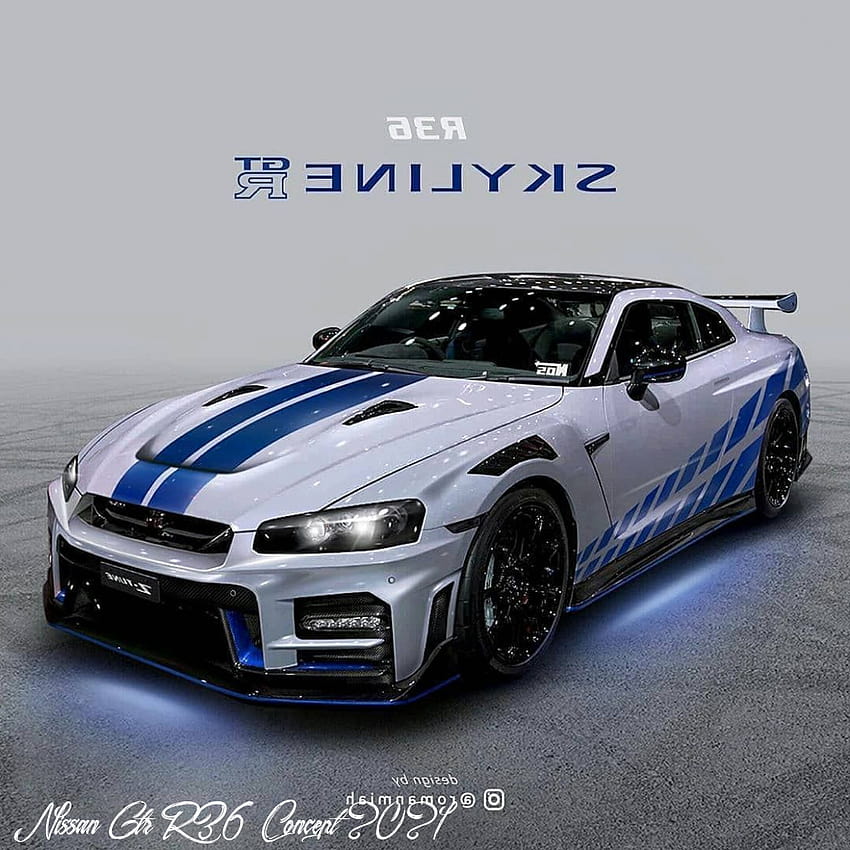 Nissan Skyline GT R36 2021 fondo de pantalla del teléfono