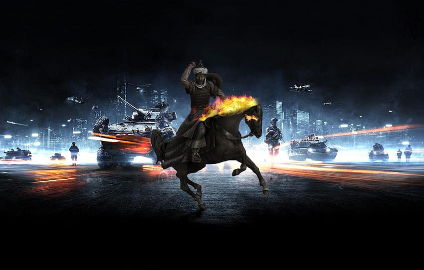 rider, Battlefield, Saladin, ส่วนเกม วอลล์เปเปอร์ HD